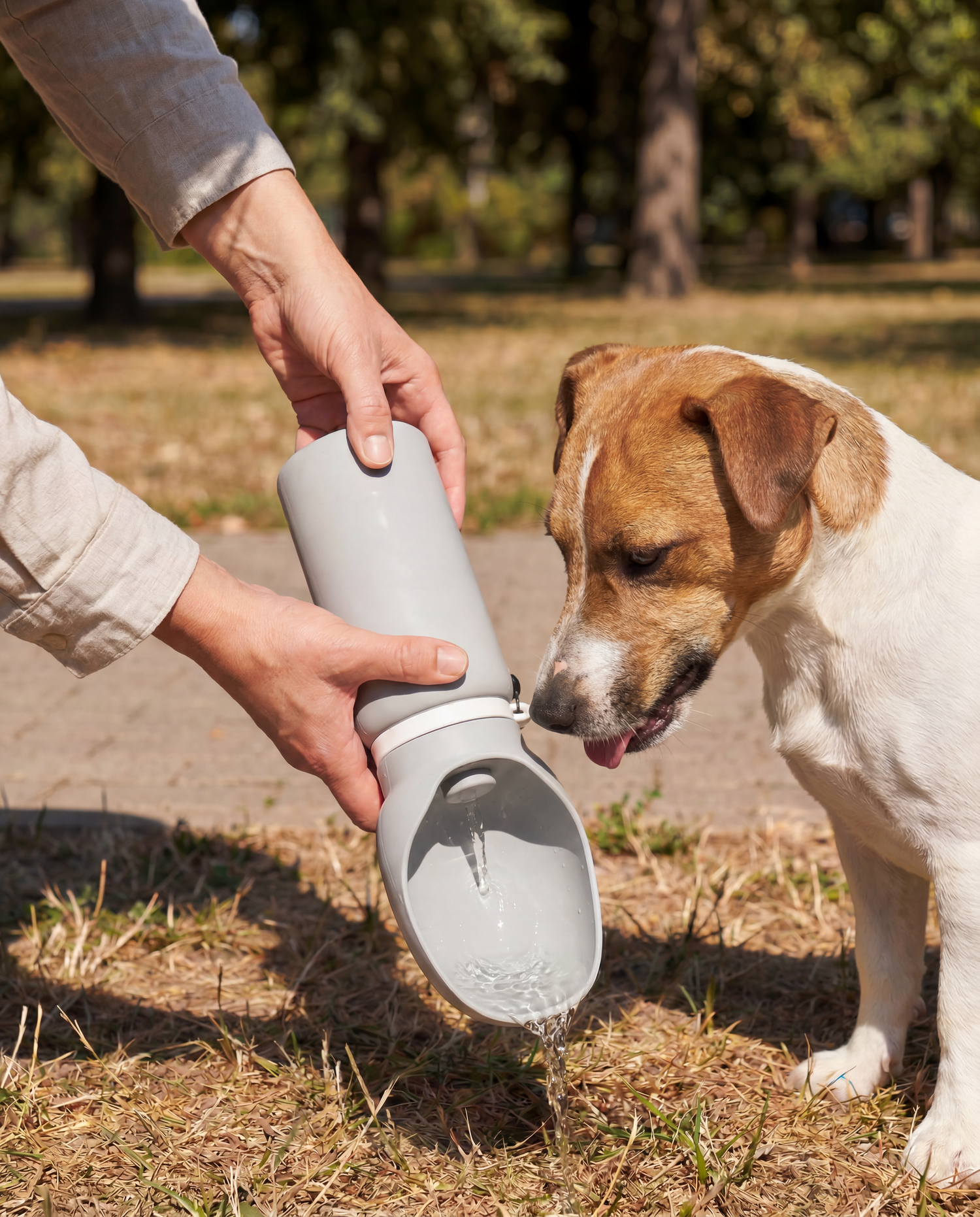 The best walks start with a full water bottle.
