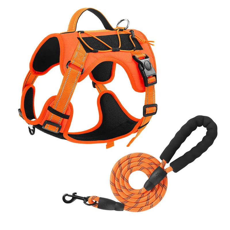 Reflective No Pull Dog Harness & Lead