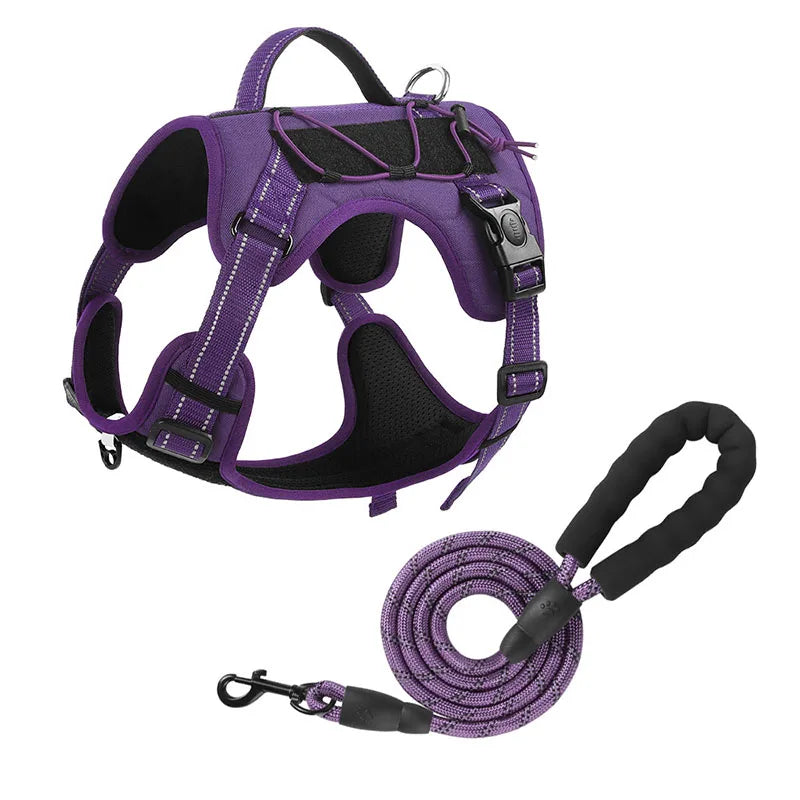 Reflective No Pull Dog Harness & Lead